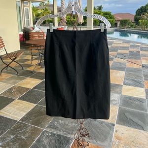 Aritzia Babaton Black Pencil Skirt